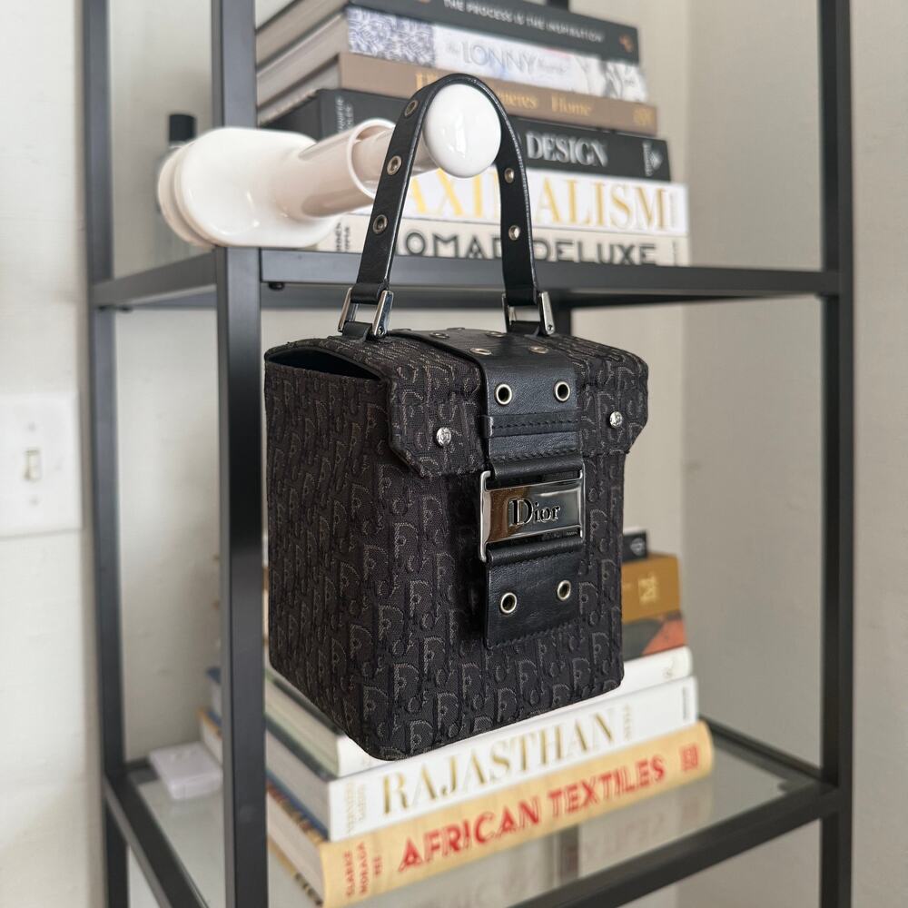 Christian Dior Y2k Galliano Diorissimo Canvas Str… - image 3